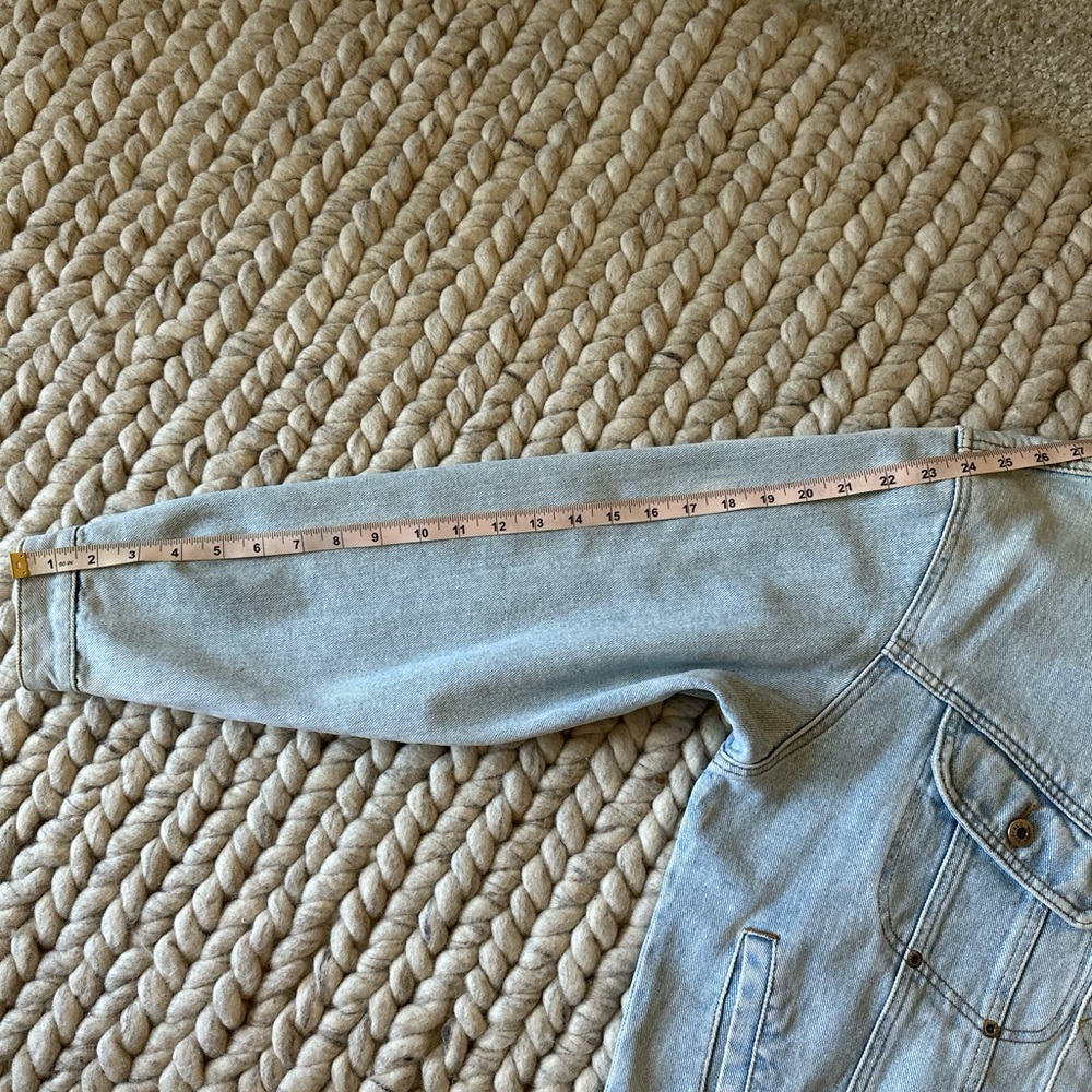 Light Wash Denim Jacket - Picture 7 of 8